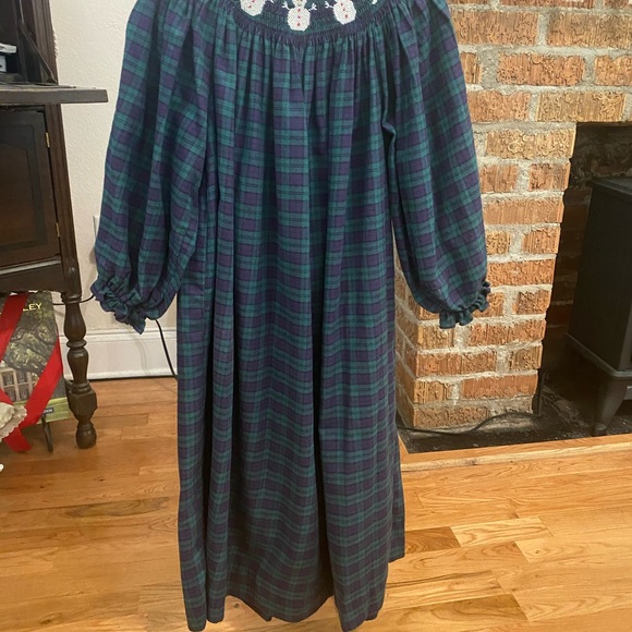 Silly Goose Girls Smocked Dress size 6X - Picture 10 of 14